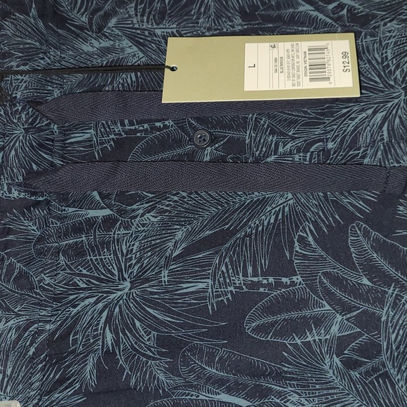 Lot of 2-Mens Target Goodfellow & Co. Palm Trees Boxers Navy/Light Blue Sz L NWT - Picture 13 of 17